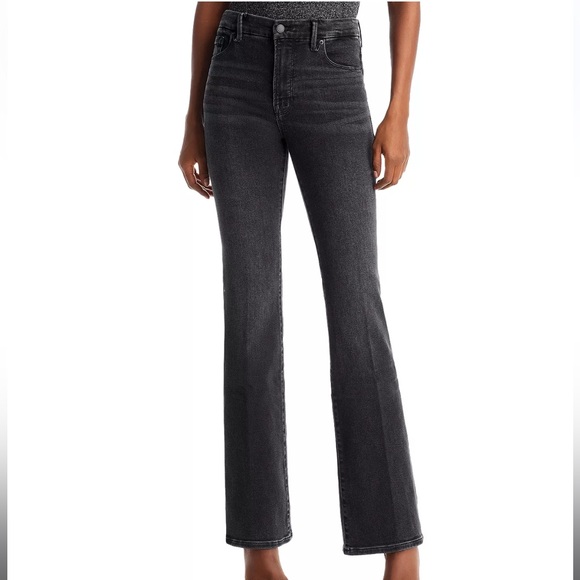 Good American Denim - Good American Good Classic High Rise Bootcut Jeans in K162